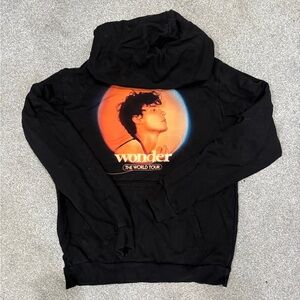 Small Wonder Tour Graphic Black Crewneck Sweater